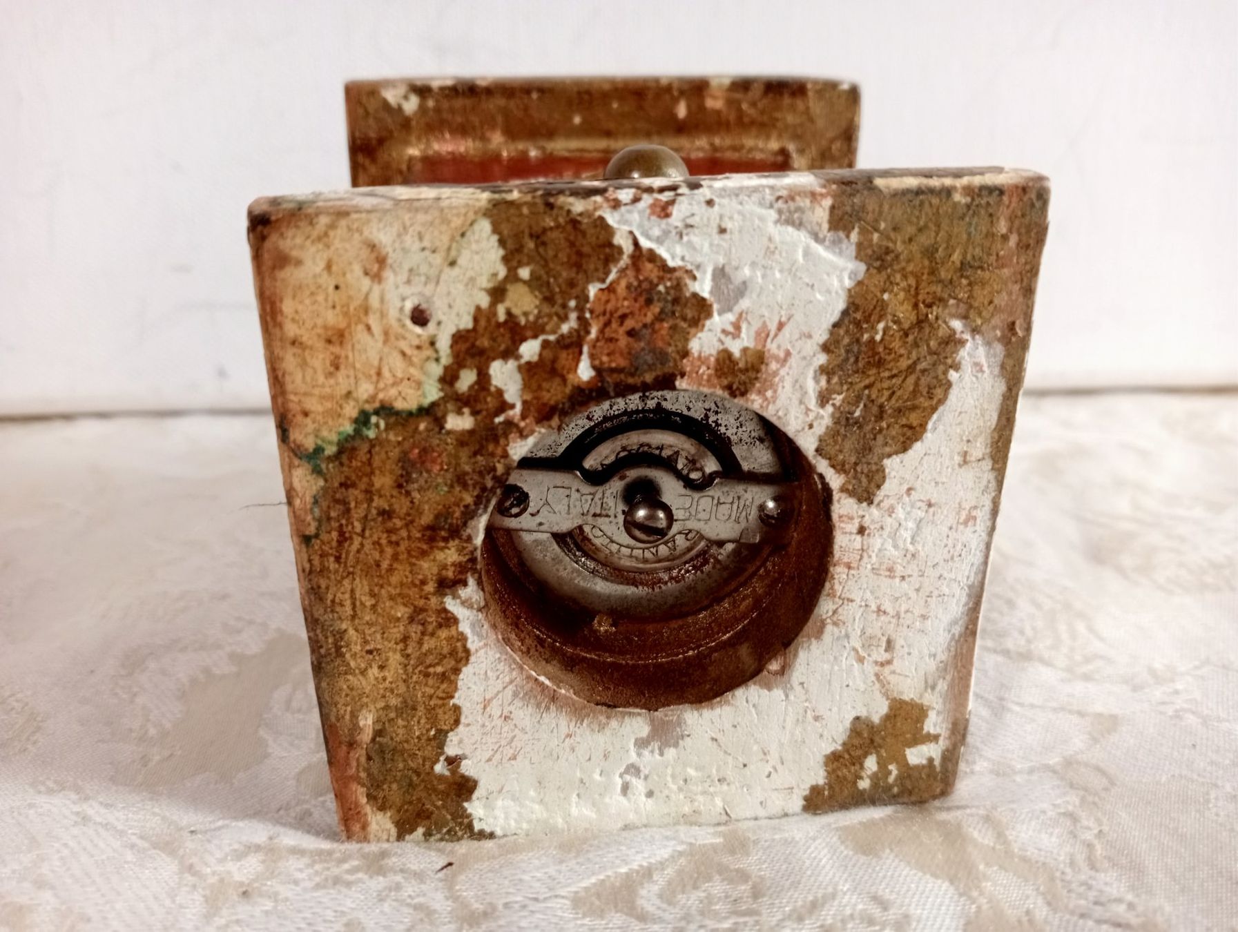 Elettrodomestici da cucina: Antike Pfeffermühle Italy Florence Shabby Chic – Usato da Oberdorf BL venduto da Barocki888 6