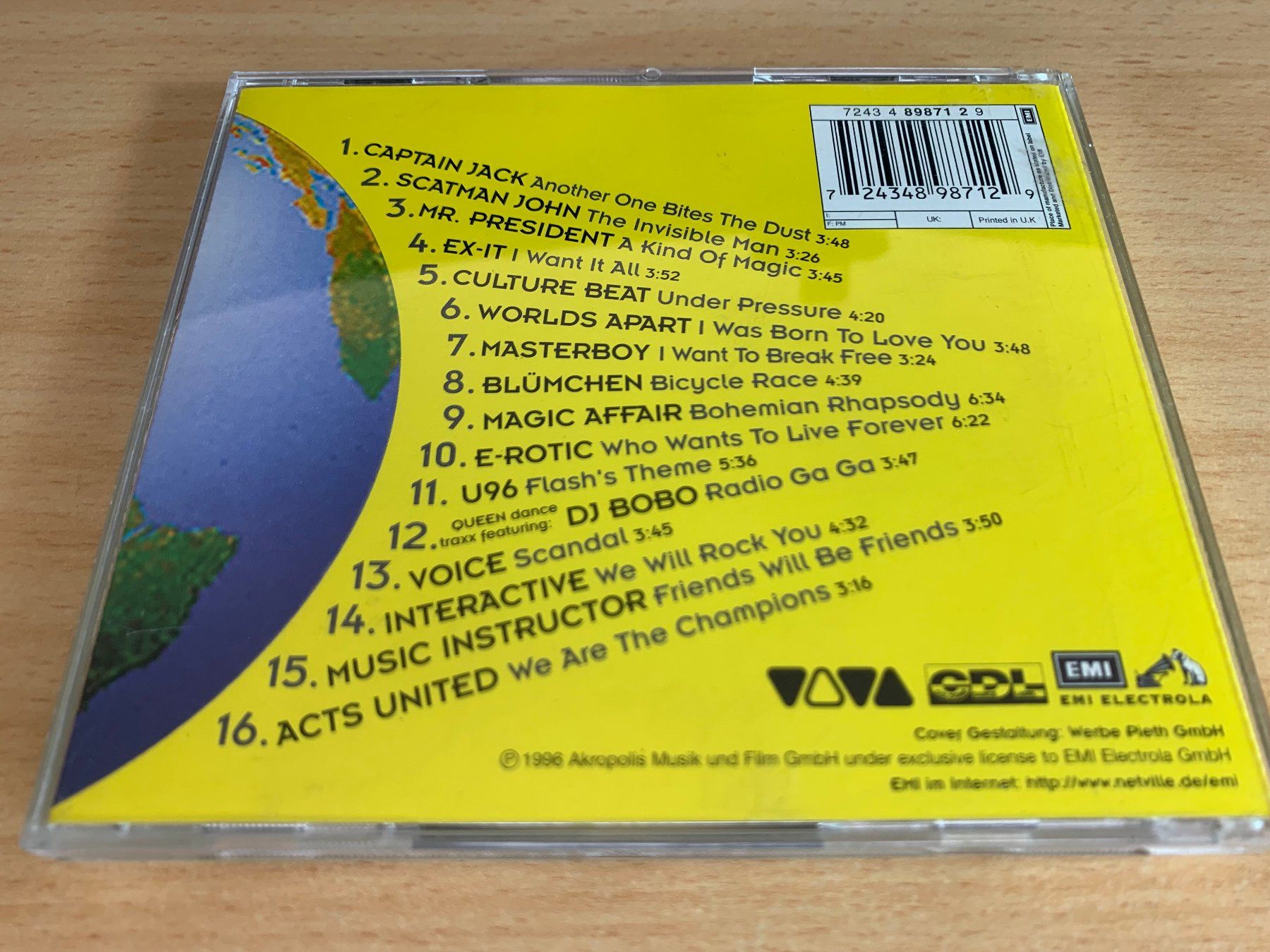 CD: Various – Queen Dance Traxx I – Usato da Rikon im Tösstal venduto da Alpenmutz 1