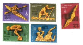 Briefmarken "Olympische Spiele". UdSSR