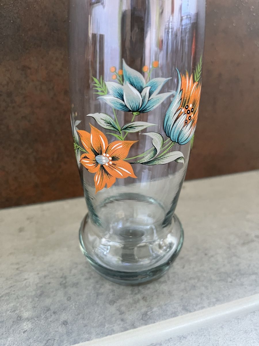 Verres: Verres vintage floral – D'occasion à St. Prex par Nikolletta 6