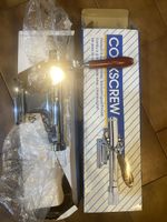 Cavatappi professionale in metallo cromato nuovo in scatola