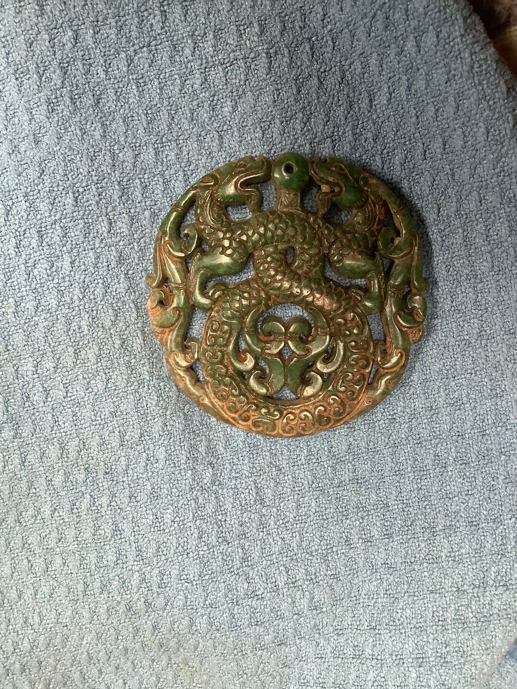 Pendentifs: Altes Jade Amulett – D'occasion à Zürich par Albatros57