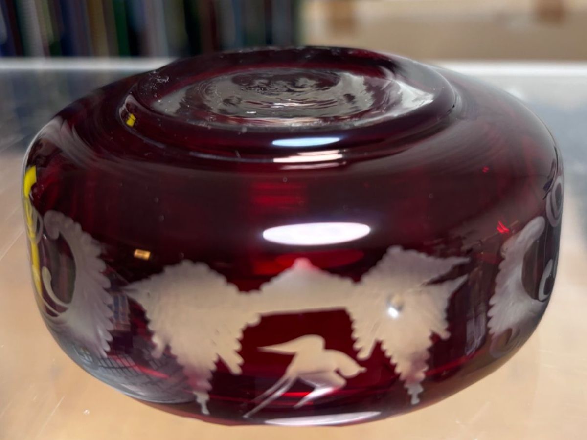 Bicchieri: Nachtmann Schnapsglas & Aschenbecher, Handarbeit – Usato da Regensdorf venduto da Nessi1974 5