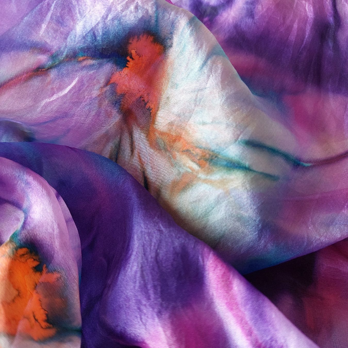Foulard & Sciarpe: Seidenschal 100% Seide – Nuovo (secondo la descrizione) da Frauenfeld venduto da Rolsy 1