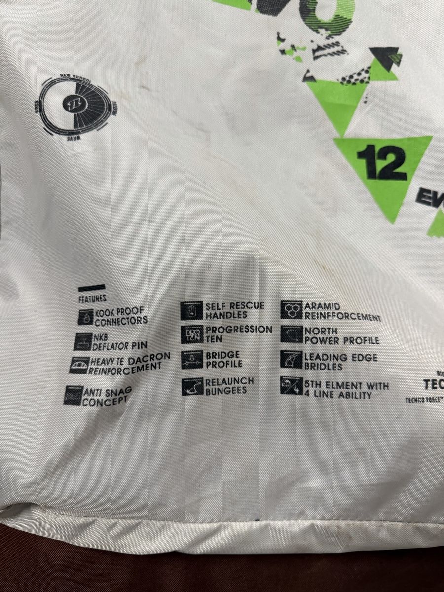 North Kite: North Evo 12qm nur 2xgeflogen 2010 – Gebraucht aus Zürich von Frodokauft 7
