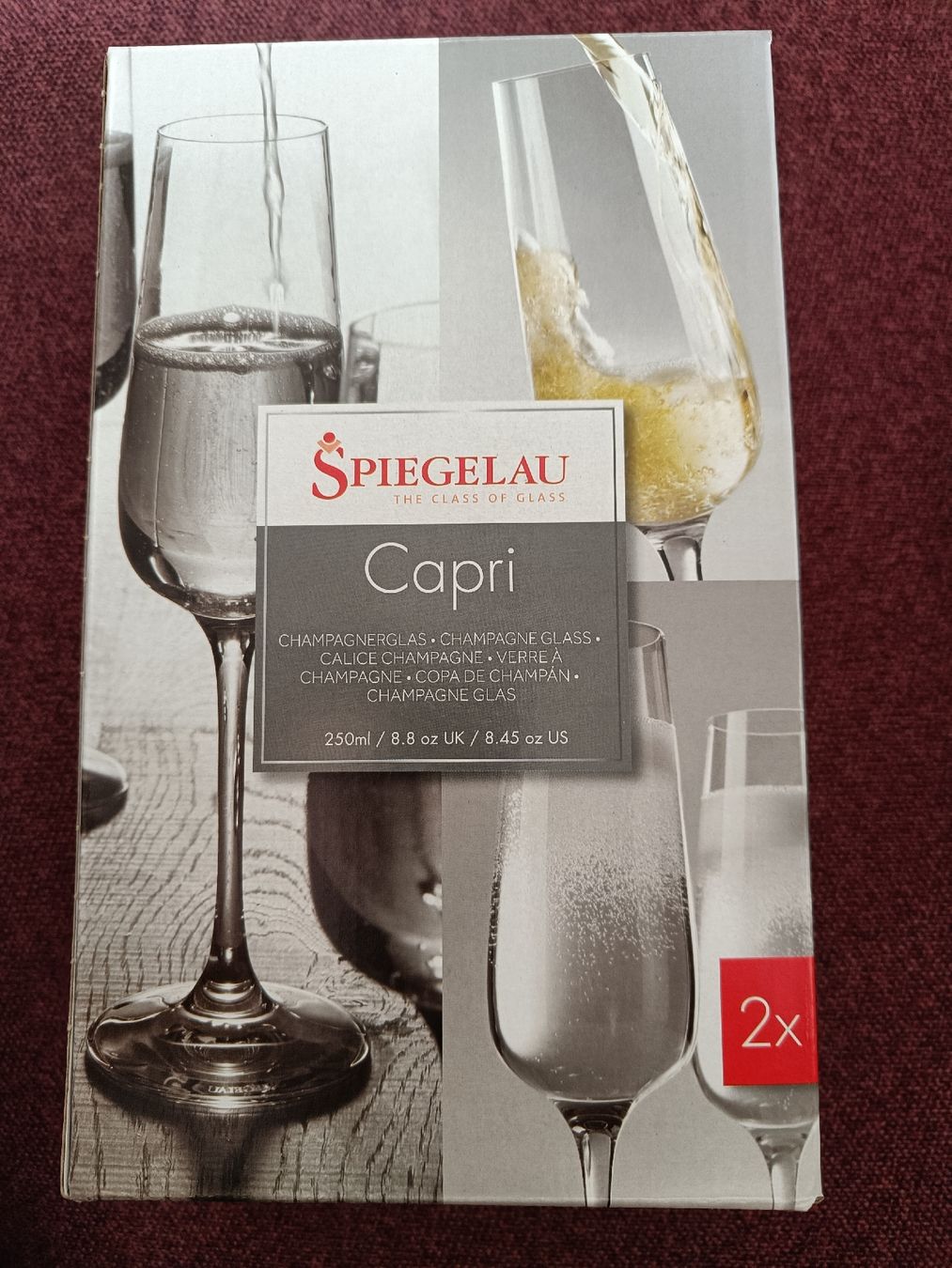 Bicchieri: Spiegelau Champagnergläser Capri – Nuovo e nell'imballaggio originale da Emmenbrücke venduto da MichaelWidmer01 1