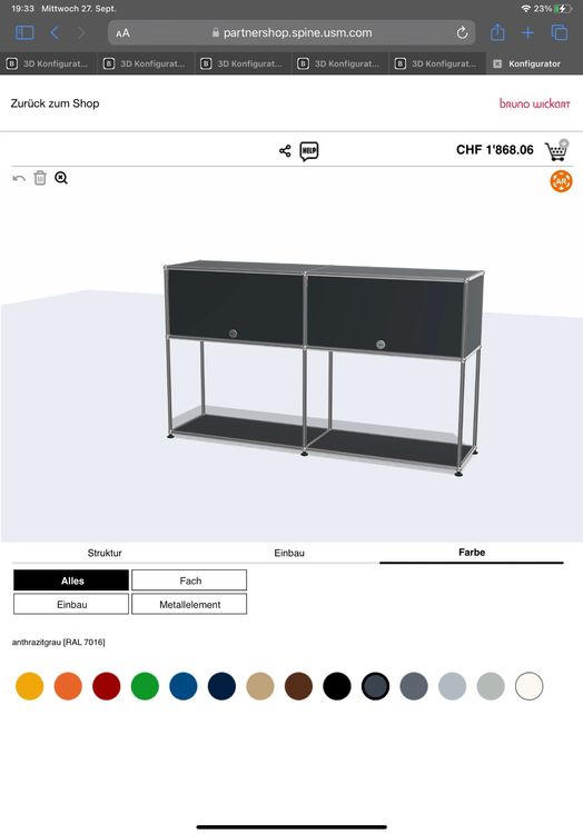 USM Haller Regal/Highboard Ab Fr. 1.-- | Acheter Sur Ricardo