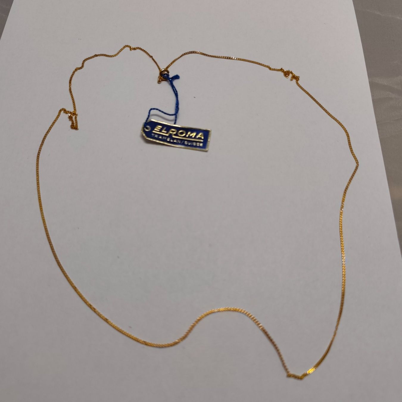 Ketten: Vintage chain necklace  #B4 – Gebraucht aus Châtelaine von Tropic.Watch2