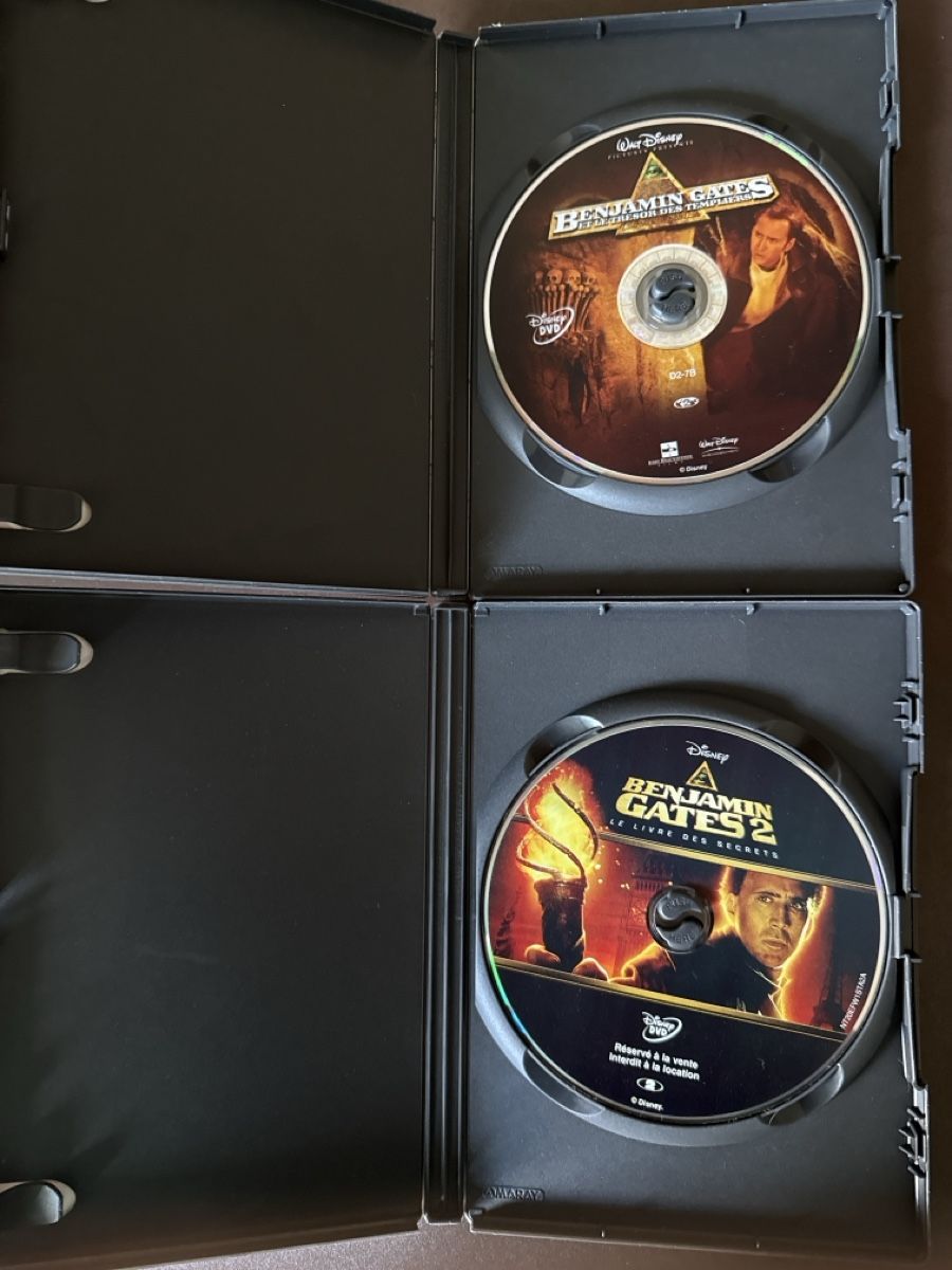 Tutti i DVDs: Lot de 2 DVD Benjamin Gates avec Nicolas Cage ! – Usato da Aigle venduto da pat_z2c2 2