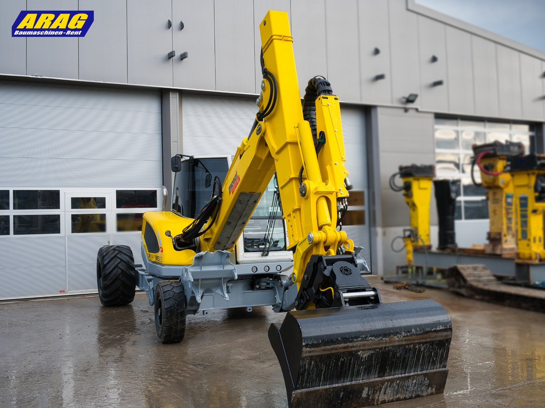 Menzi Muck Escavatori: Menzi Muck M520 Schreitbagger – Usato da Hasle LU venduto da Arag08 2