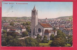 ZÜRICH V - ST. ANTONIUSKIRCHE, 13.5.1914