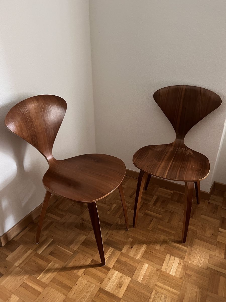Sedie: 2 x Cherner Chairs Mid-Century – Usato da Zürich venduto da Nowstalgia