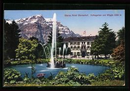 Glarus, Hotel Glarnerhof, Volksgarten un