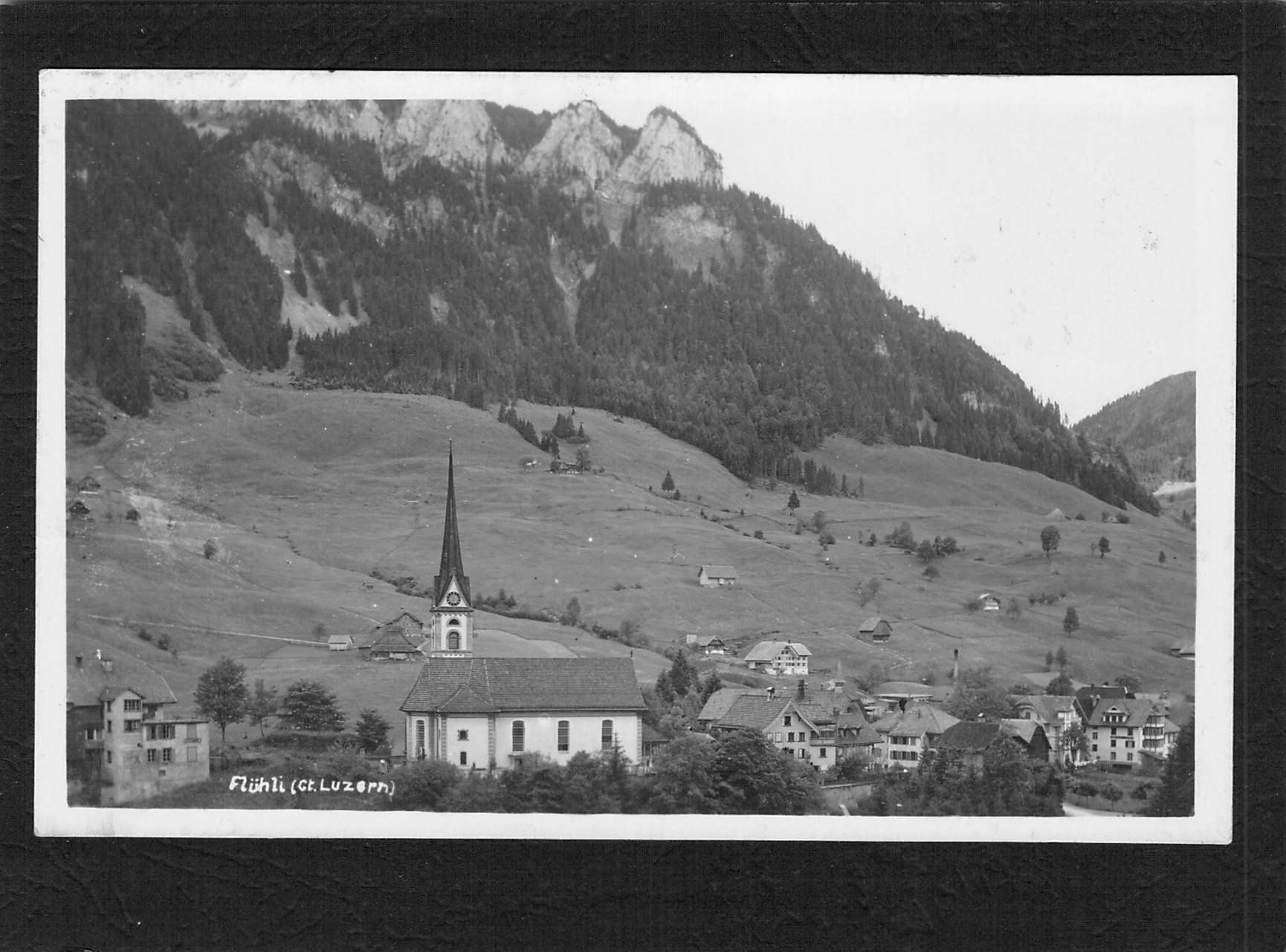 Cartoline postali: Flühli LU , gel. 1924 – Usato da Reichenburg venduto da Pipo-67