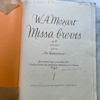 W.A. Mozart Missa brevis in C KV 220 "Spatzenmesse"