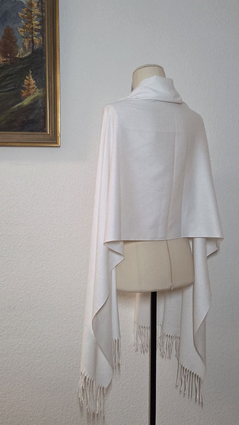 Foulard & Sciarpe: Zwei Div. Schals, Braun & Weiss – Usato da Kreuzlingen venduto da MeinKleinesAtelier 5