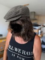 Herren Schirmmütze Karomuster Grösse 58 guter Zustand