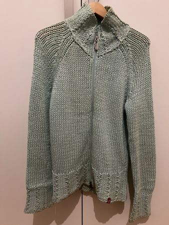edc by Esprit Cardigan, size S, knitted, mint green.