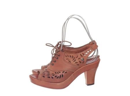 Neosens Moravia Sandalen, Gr. 36, Cognac, Leder