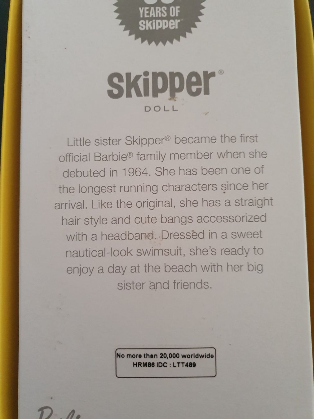 Puppen: Barbie Skipper Reproduction,  Silkstone – Gebraucht aus Zürich von summersand 1