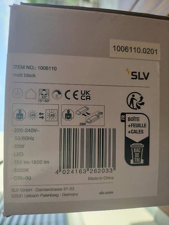 Lampadari & plafoniere: Numinos Zoom M zu EUTRAC 3Phasen-Schiene Lampe – Usato da Schwyz venduto da rap_z7ny 2