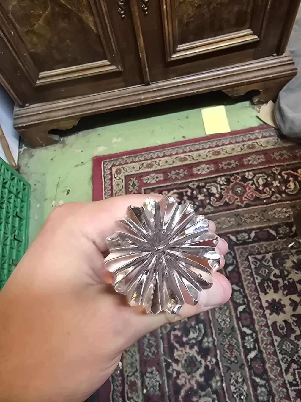 Caraffe: Kristallkaraffe geschliffen 34cm höhe (D1) – Usato da Rorschach venduto da TimelessTrading 1