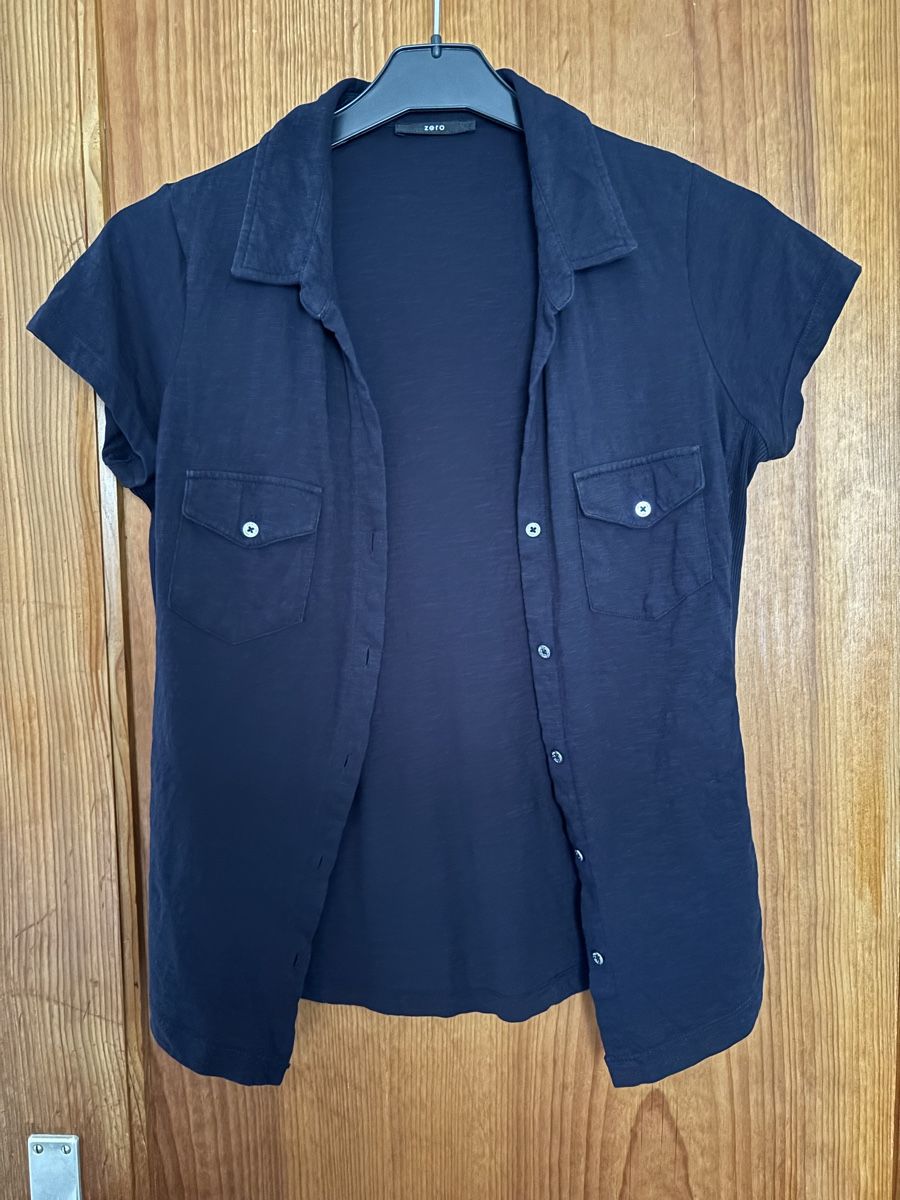 Camicette: Dunkelblaue Bluse, zero, Grösse 34, sportlich elegant – Nuovo (secondo la descrizione) da Seengen venduto da Jeanine85