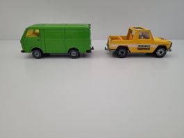 MERCEDES 280 GE / VOLKSWAGEN  LT 28 (SIKU) 1/64