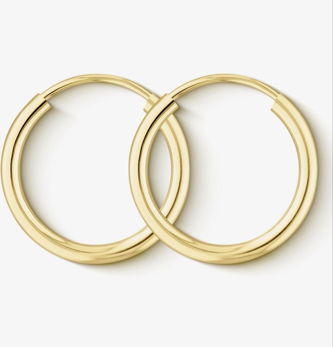 Orecchini pendenti & Orecchini a lobo: Creolen Gold 585 Echtgold  – Nuovo e nell'imballaggio originale da Hemmental venduto da GoldWert1