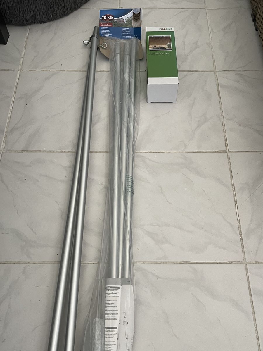 Gitter & Roste: Katzenetz & Stangen (ungebraucht)  – Neu (gemäss Beschreibung) aus Allschwil von mar_r5b7 1