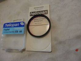 HELIOPAN 60MM DIGITAL UV/INFRAROT-SPERRFILTER.MIT BOXTIP TOP