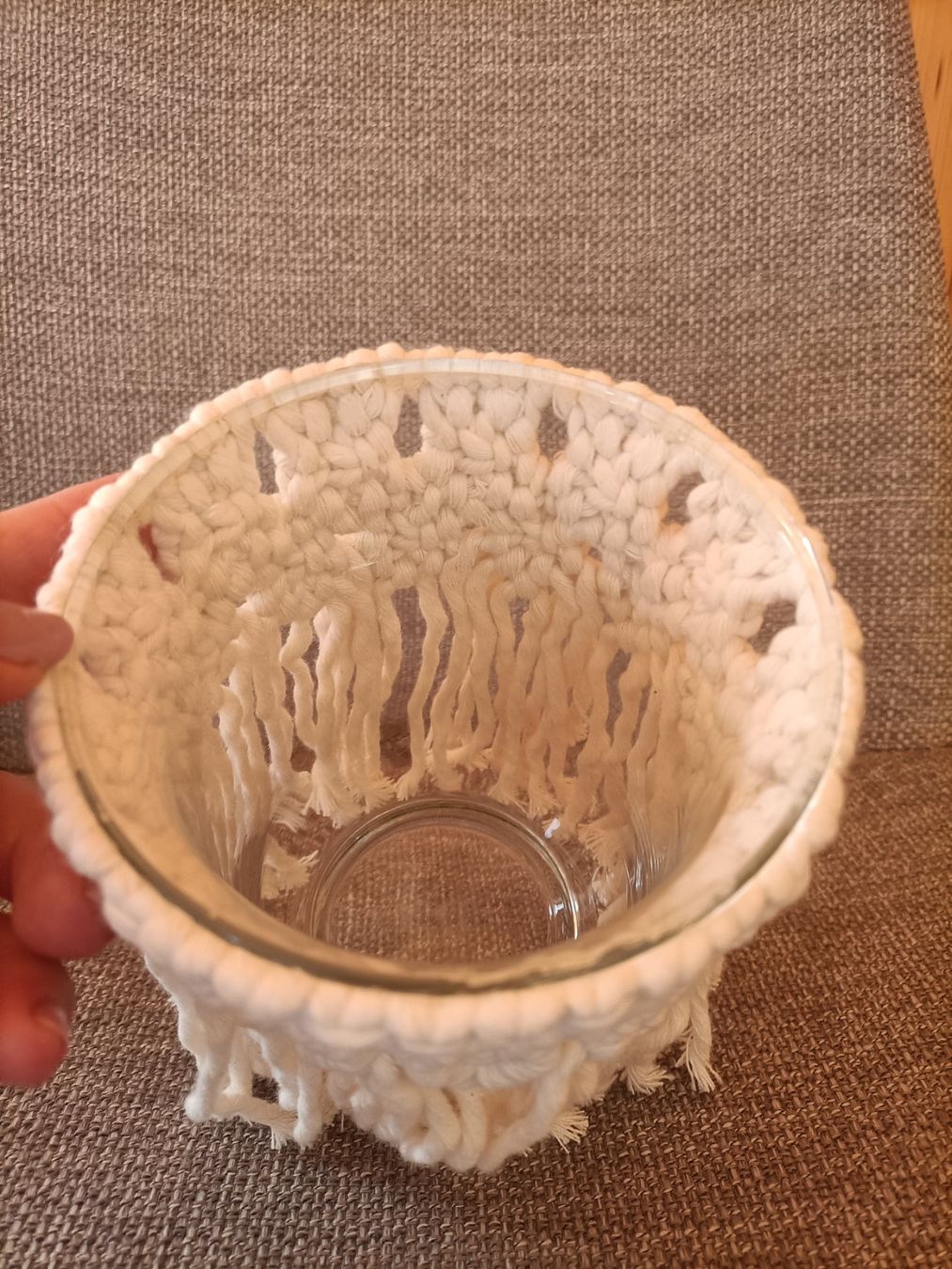 Tutte le decorazioni: Makrameewindlicht – Nuovo e nell'imballaggio originale da St. Gallen venduto da jan_ccx7 1