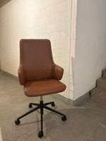 Bürostuhl gepolstert mit Armlehnen - Echtleder  - Stressless