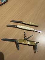 Taschenmesser Set 3 Stück Perlmutt Optik gebraucht
