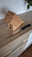 WMF Classic Line Messer 20 cm mit Messerblock aus Holz