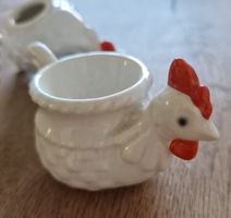 🐔 Lustige Eierbecher, 7 Stk. Hühner Design,