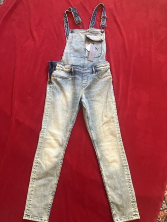 Calvin Klein Jeans Latzhose blau neu mit Etikett Gr. 36