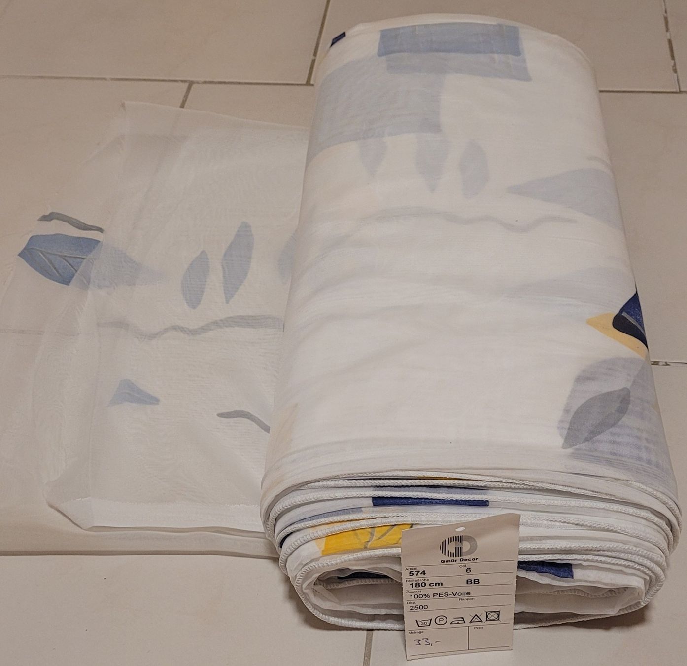 Tende: Vorhangstoff, Stoff – Nuovo (secondo la descrizione) da Bischofszell venduto da -fr-5 1