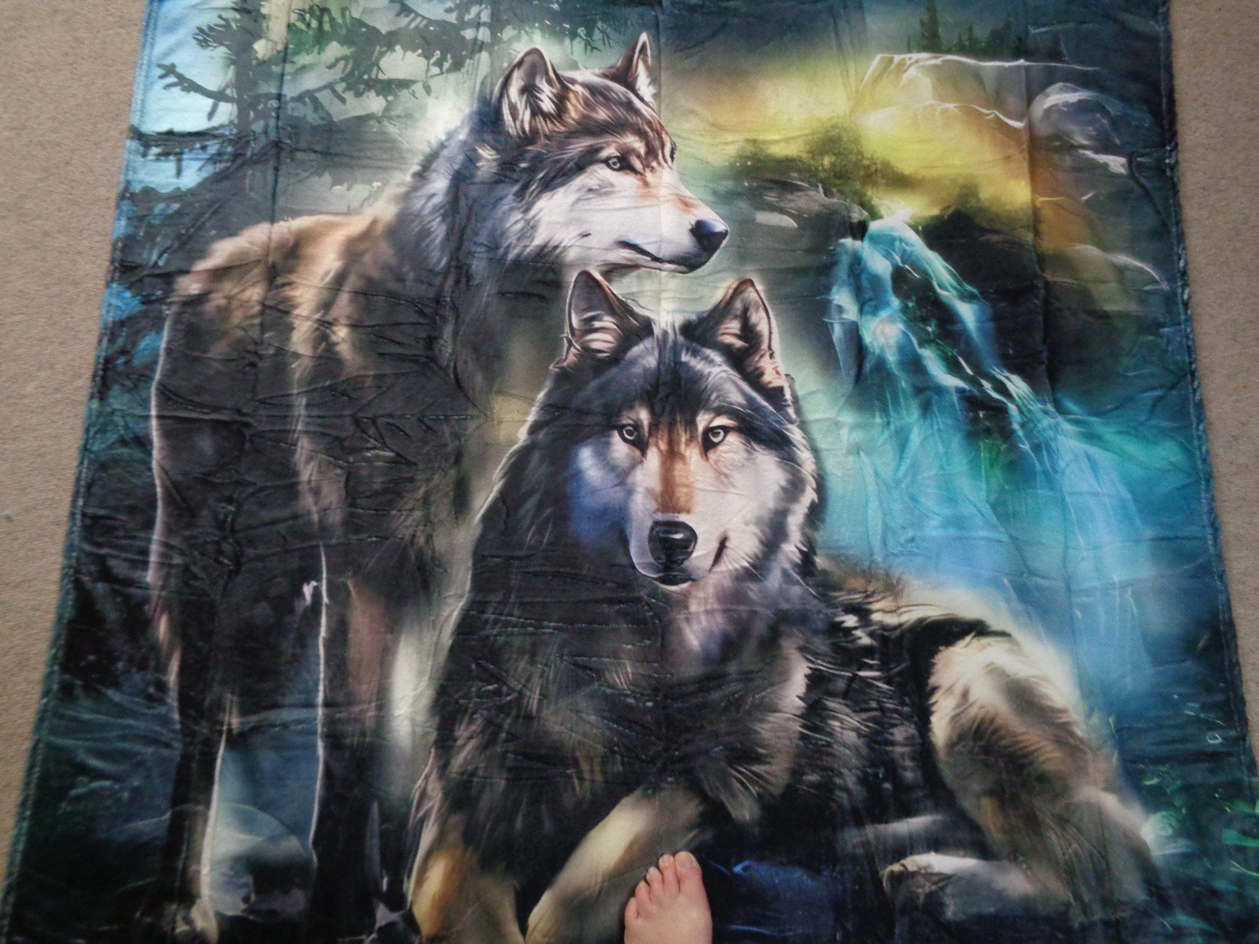 Coperte: Kuschel Decke mit Wolf 150x195cm – Nuovo e nell'imballaggio originale da Langenbruck venduto da Gumsi 3