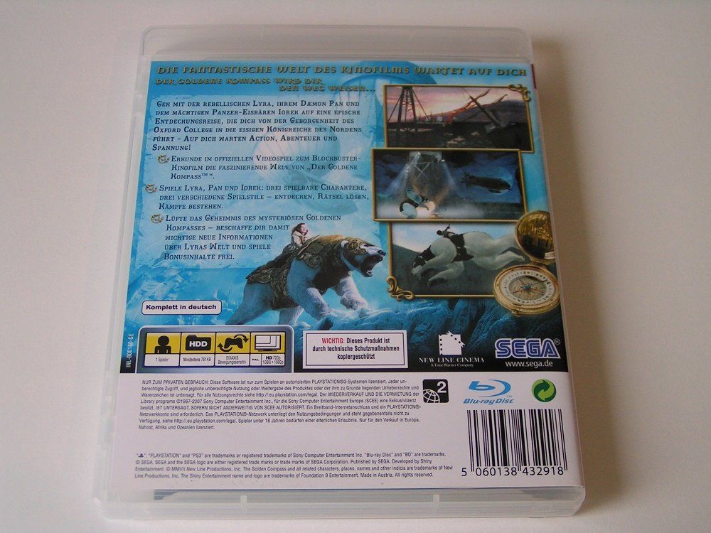 Giochi: Der goldene Kompass PS3  Top Zustand – Nuovo (secondo la descrizione) da Pfungen venduto da Himbogame 1