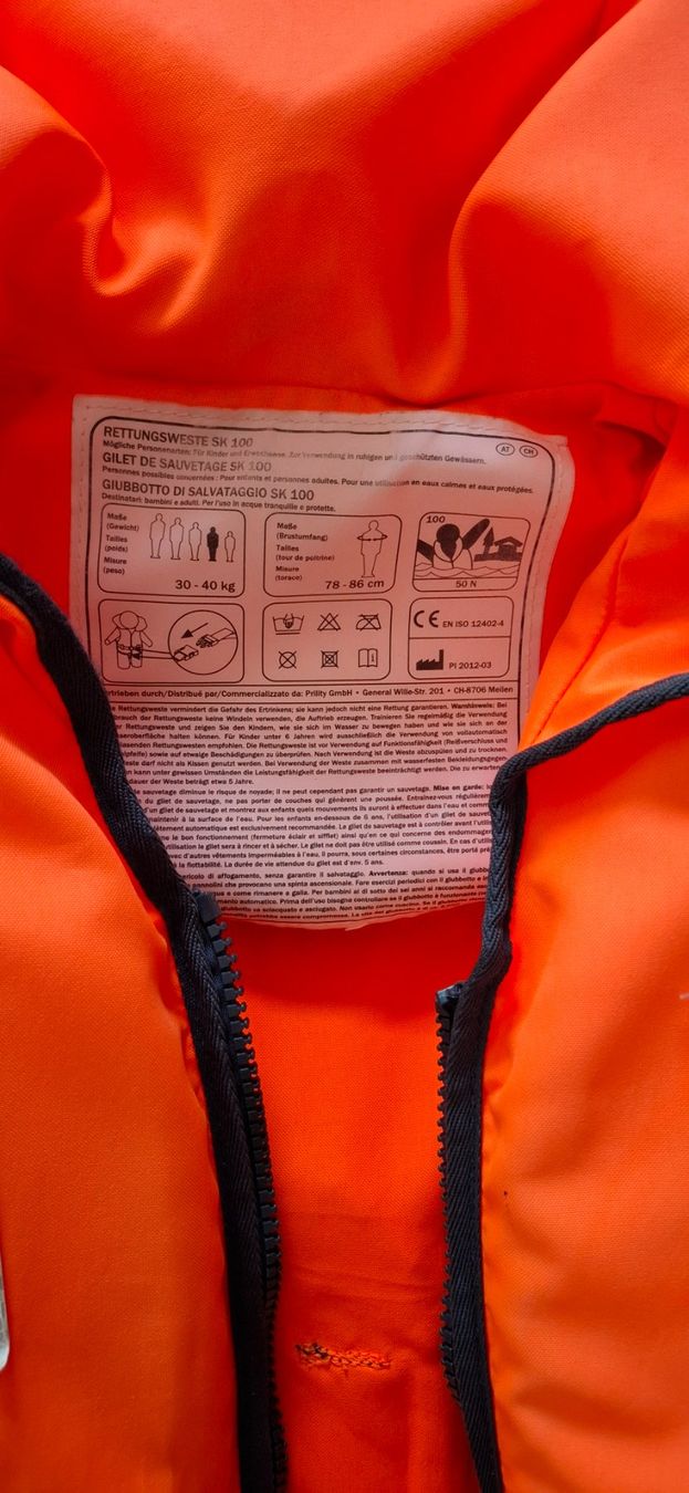 Giubbotti di salvataggio: Rwtrungswesten Kinder – Usato da Reidermoos venduto da Speedrocket 1