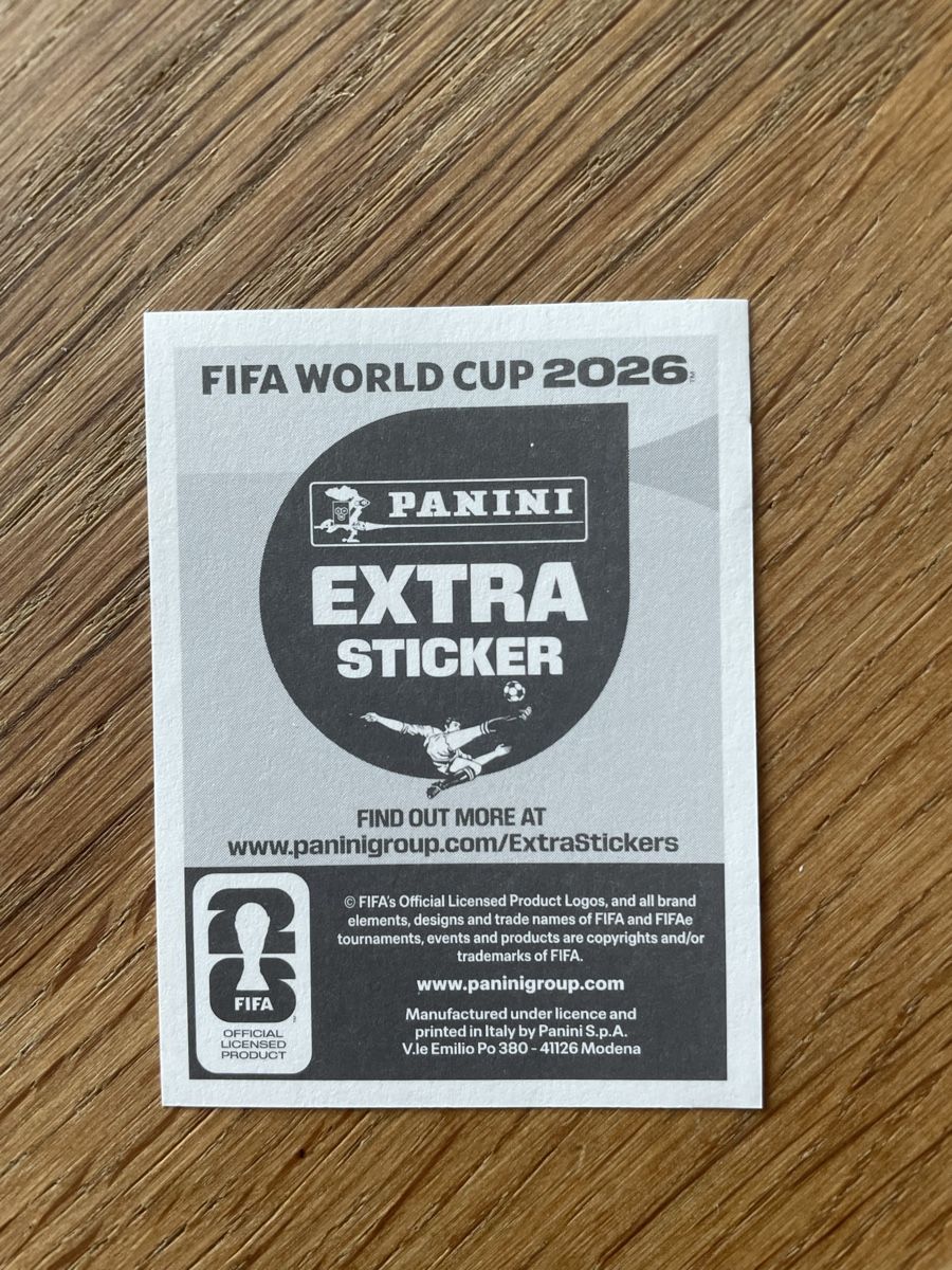 Panini Carte collezionabili: Panini WM 2026 - Extra Sticker - Regular - Alphonso Davies – Usato da Arlesheim venduto da misch77 1