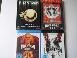 PHANTASM - Das Böse 1-5 - Complette Colection -Blu Ray+DVD