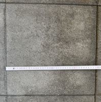 50 Stück Gartenplatten Beton grau 40x40cm
