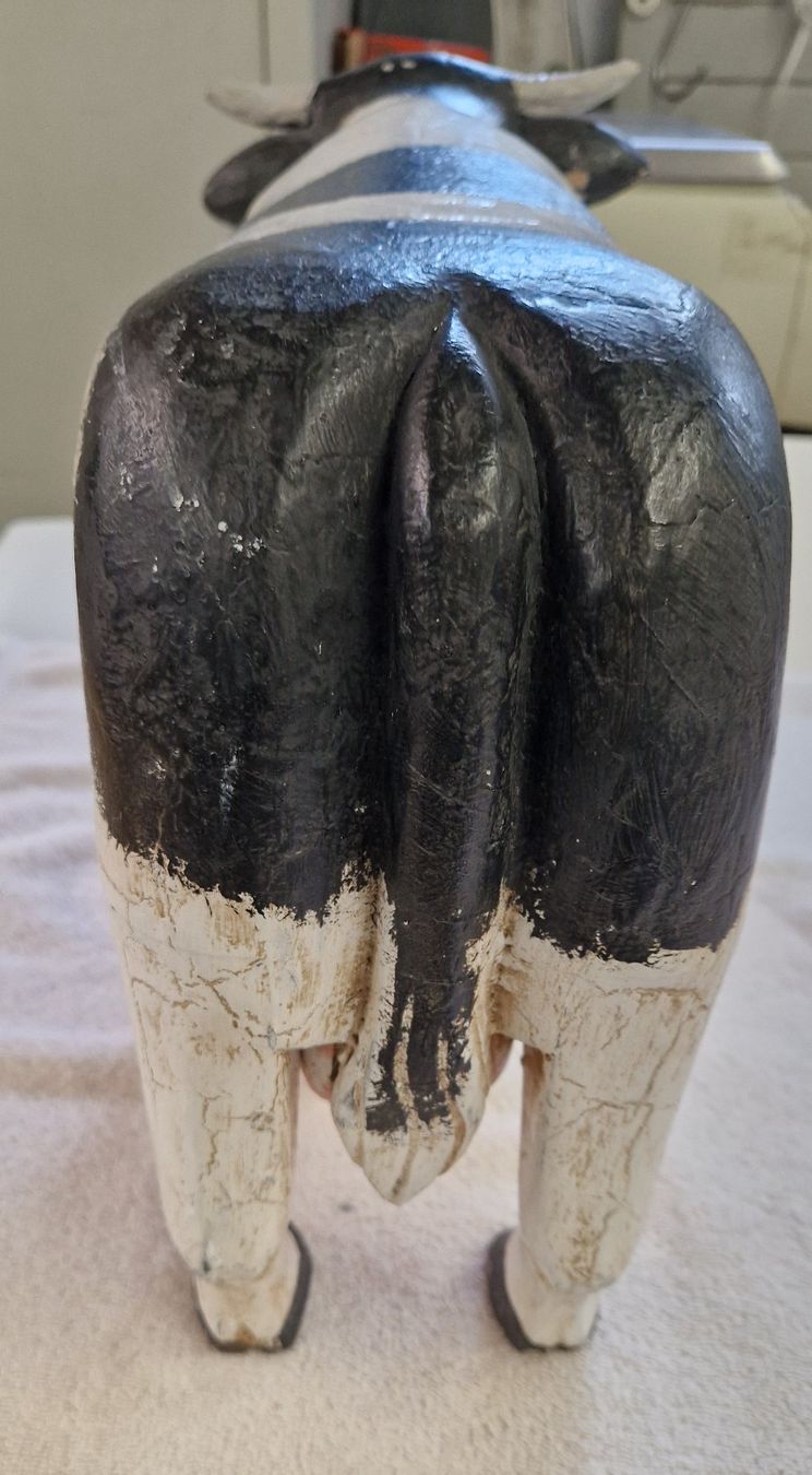 Statuette: KUH AUS HOLZ – Usato da Bilten venduto da Mic2022 3