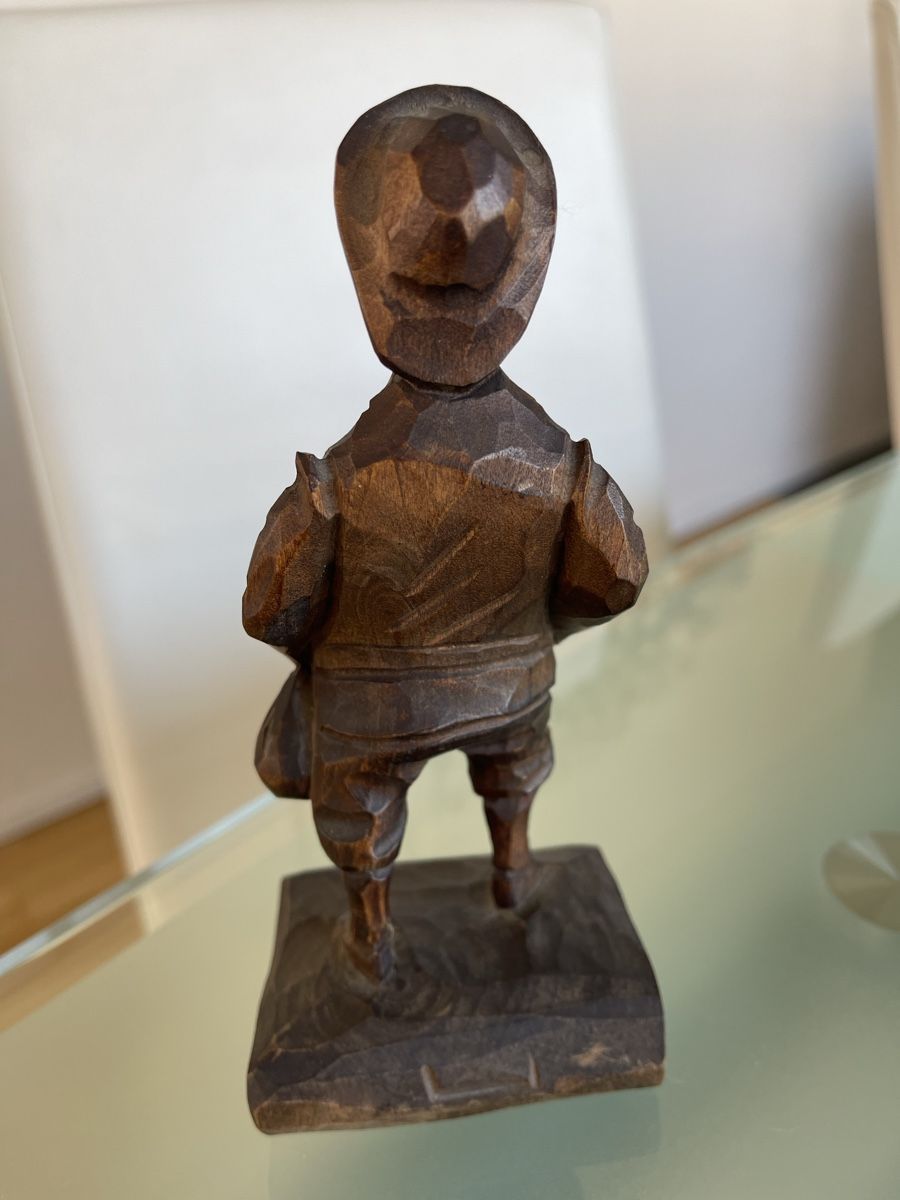 Statuette: Holzfigur -  Sancho Panza – Usato da Kehrsatz venduto da bianca69 2