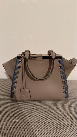 Fendi Runaway Small Leather Tote Bag - Chic Designer Bag