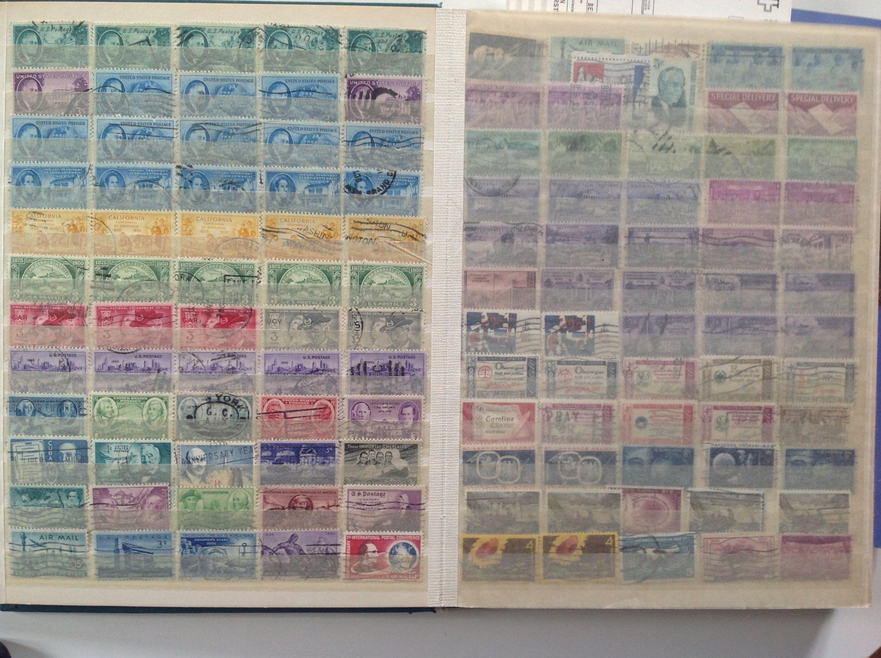 Alle Briefmarken: timbre USA 30.8.5 – Gebraucht aus Vuiteboeuf von broticaire 4