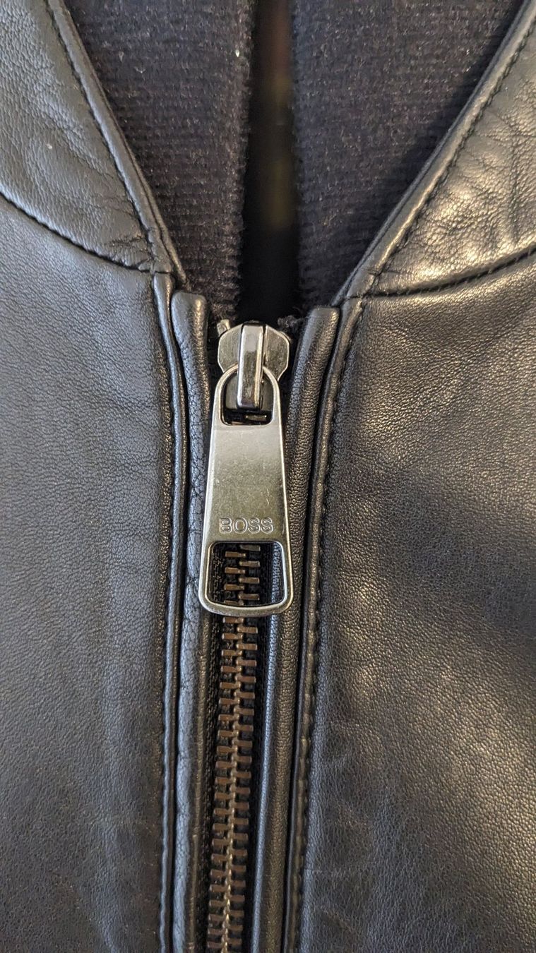 Hugo Boss Giacche: Boss Lederjacke (Echtes Lammleder) – Usato da Untersiggenthal venduto da unasinni 1