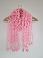 Mädchen Schal Rosa ca. 26cm x 180cm